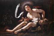 STROZZI, Bernardo St John the Baptist et USA oil painting reproduction